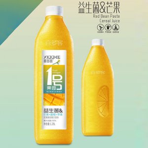 喜多客益生菌芒果復(fù)合果汁飲料1.25L