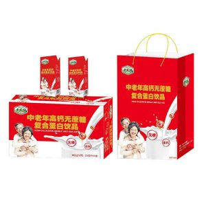 老農(nóng)場中老年高鈣復(fù)合蛋白飲品禮盒