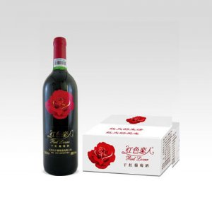 紅色戀人干紅葡萄酒