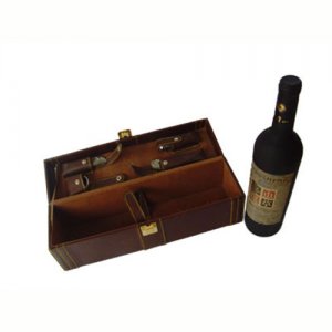 蒙正單支皮盒冬蟲(chóng)夏草精品干紅葡萄酒