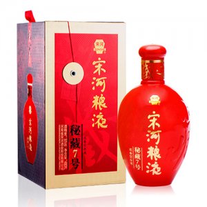 宋河糧液秘藏七號(hào)濃香型白酒