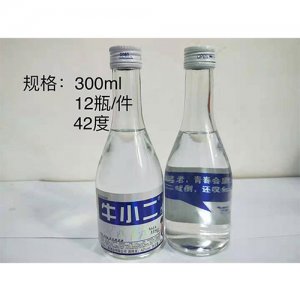牛小二酒300mlx12瓶