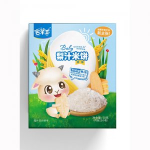 宅羊羊梨汁米餅 原味