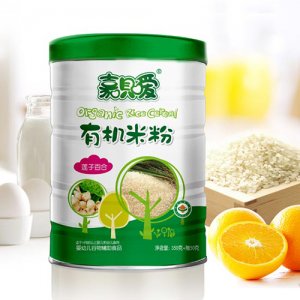 嘉唄噯蓮子百合有機(jī)米粉