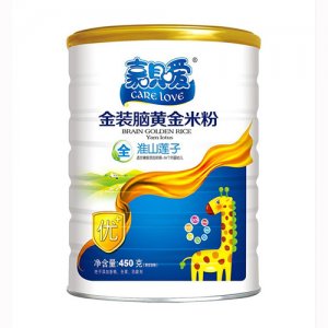 嘉唄噯金裝腦黃金米粉-淮山蓮子罐裝