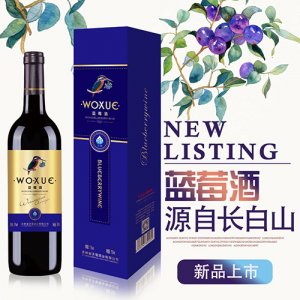 沃雪藍莓酒禮盒750ml