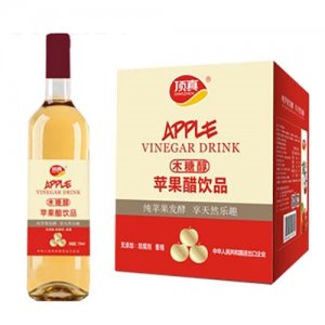 頂真木糖醇蘋(píng)果醋飲品750毫升X6瓶