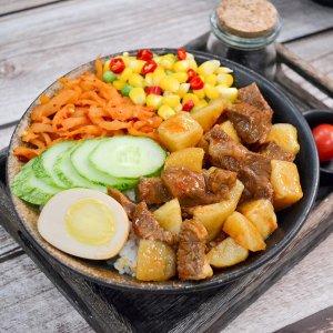 米小福 200g/袋土豆燒牛肉料理包