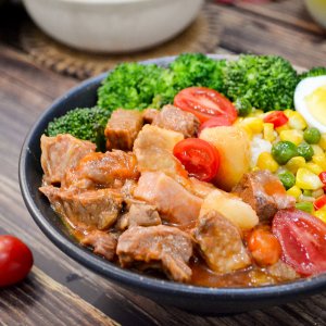 米小福常溫川菜料理包番茄牛肉200g