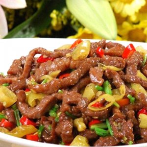 山椒牛柳料理包餐飲簡(jiǎn)餐外賣(mài)料理包