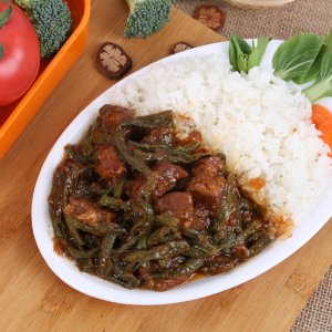 滿之惠干豆角燒肉半成品調(diào)理冷凍料理包