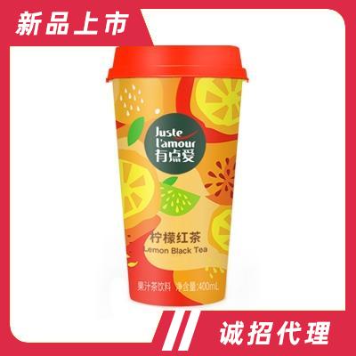 有點(diǎn)愛(ài)檸檬紅茶果汁茶飲料400ml