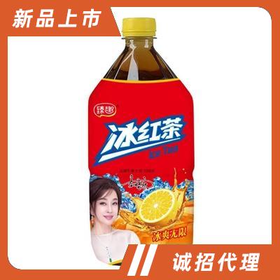 臻趣冰紅茶飲料1L
