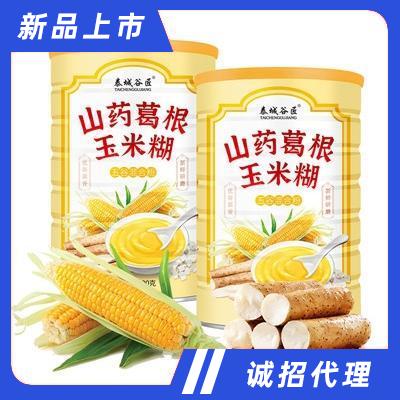 泰城谷匠山藥葛根玉米糊早餐粥早晨代餐營養(yǎng)粗糧食品