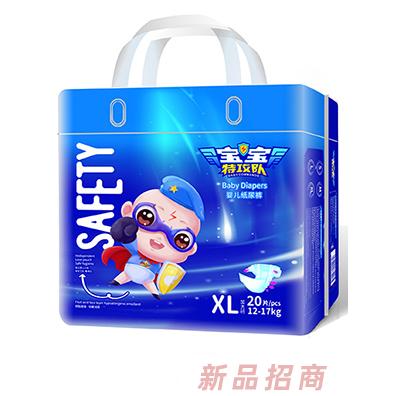 寶寶特攻隊嬰兒紙尿褲XL20片