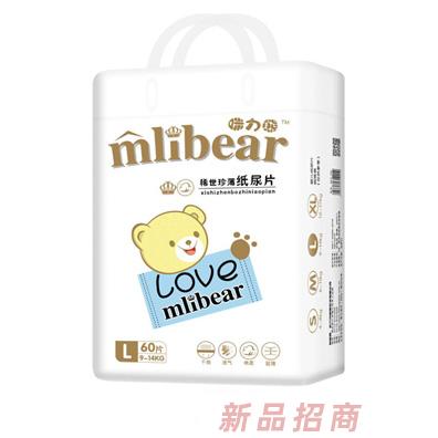 咪力熊紙尿片l碼60片