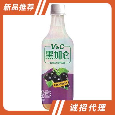 黑加侖含氣水果飲料500ml