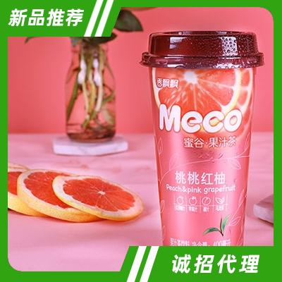 Meco蜜谷果汁茶桃桃紅柚400ml