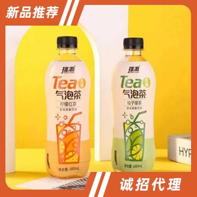 拙源氣泡茶茶味碳酸飲料480ml（2瓶）