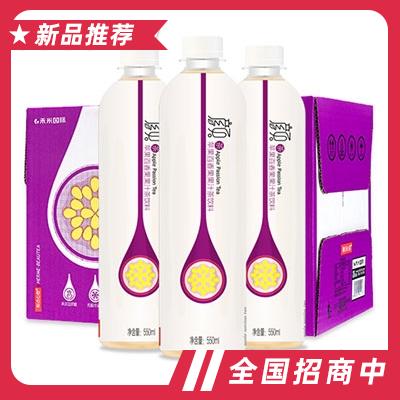 顏茶蘋果百香果果汁茶550ml箱