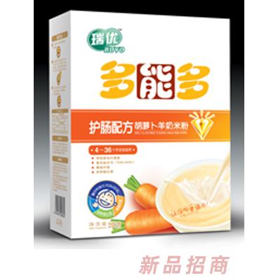 瑞優(yōu)多能多胡蘿卜羊奶米粉