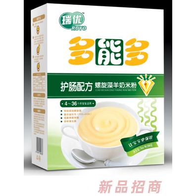 瑞優(yōu)多能多螺旋藻羊奶米粉