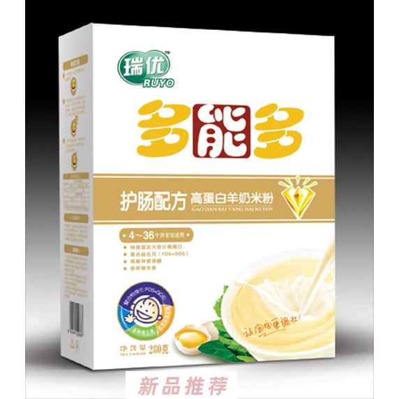 瑞優(yōu)多能多高蛋白羊奶米粉