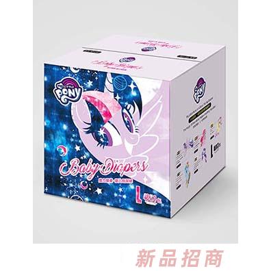 小馬寶莉魔力臻柔嬰兒紙尿褲L48 3包