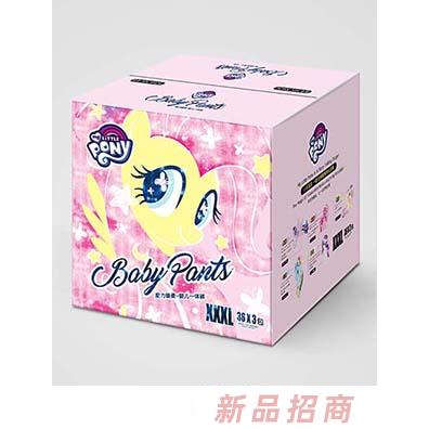 小馬寶莉魔力臻柔嬰兒一體褲XXXL36 3包