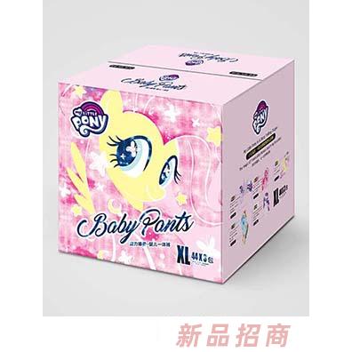 小馬寶莉魔力臻柔嬰兒一體褲XL44 3包