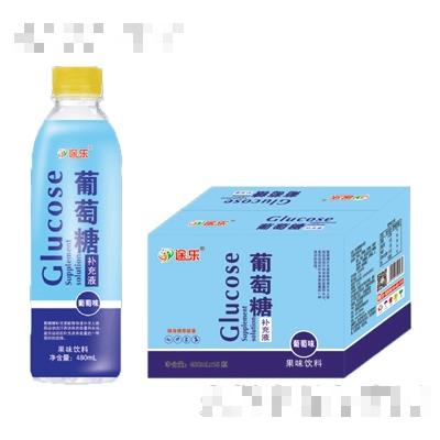 途樂葡萄糖補(bǔ)水液葡萄480mlx15瓶