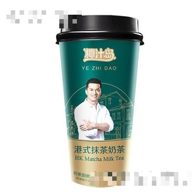 椰芝島港式抹茶奶茶固體飲料103克