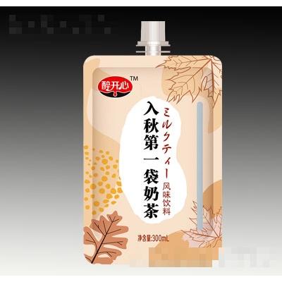 醉開(kāi)心奶茶風(fēng)味飲料300ml