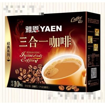 雅恩180克咖啡三合一咖啡