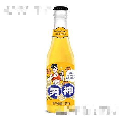 乳果那年男神含氣橙果汁飲料