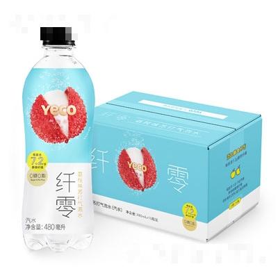 椰可荔枝味蘇打氣泡水