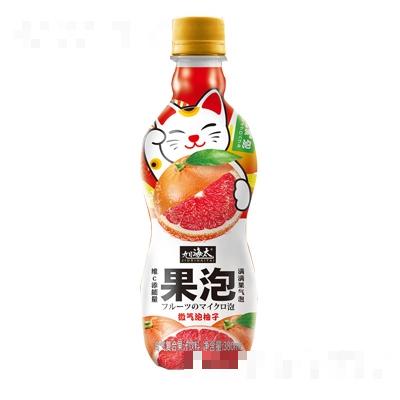 旭海太果泡微氣泡柚子含氣復合果汁飲料380ML