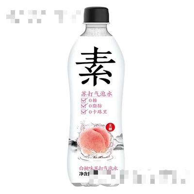 素蘇打氣泡水白桃味480ml
