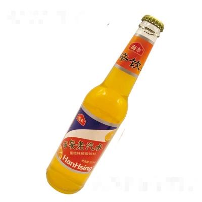 海辛西安老汽水蜜橙味碳酸飲料330毫升