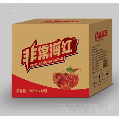 非常海紅碳酸飲料