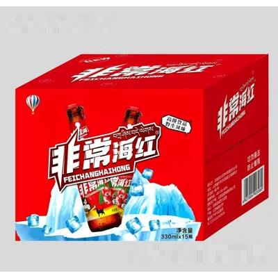 非常海紅碳酸飲料330mlX15