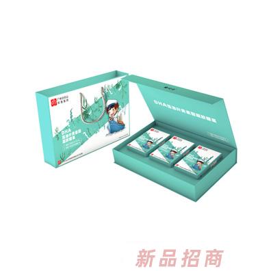 童司令DHA藻油葉黃素酯凝膠糖果禮盒裝