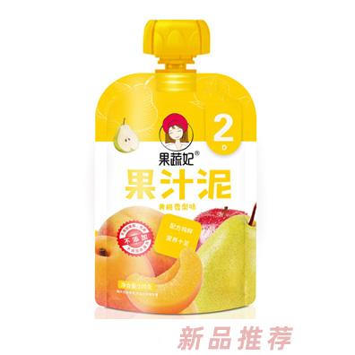 果蔬妃果汁泥-黃桃雪梨味
