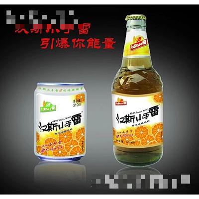 漢斯小手雷橙味碳酸飲料