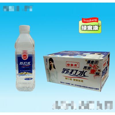 綠康飲品-蘇打水350mlx24盒