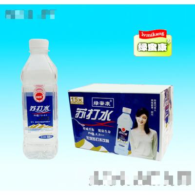 綠康飲品-綠蜜康蘇打水350mlx24盒