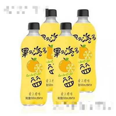 零糖橙味汽水500ml
