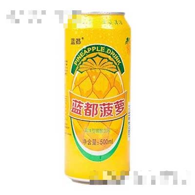 藍(lán)都菠蘿啤罐裝500ml