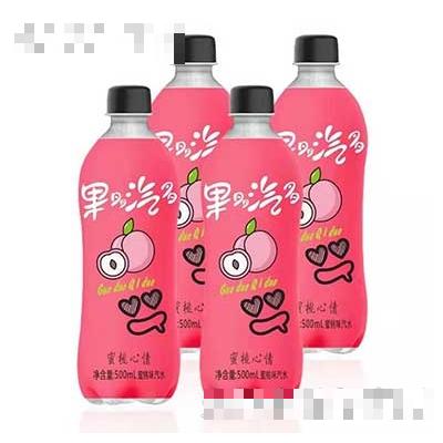 零糖蜜桃味汽水500ml