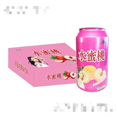 水蜜桃味碳酸飲料